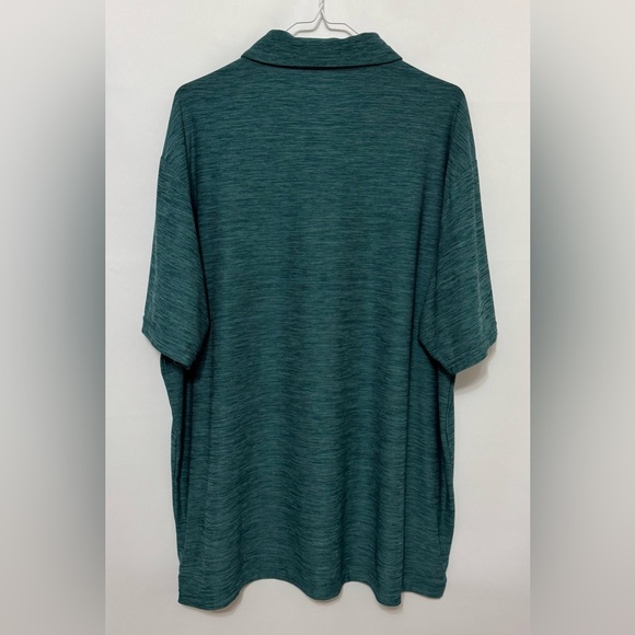 Three Sixty Six Men’s Golf Polo Shirt Performance Quick Dry Green Size 2XL - Picture 3 of 11